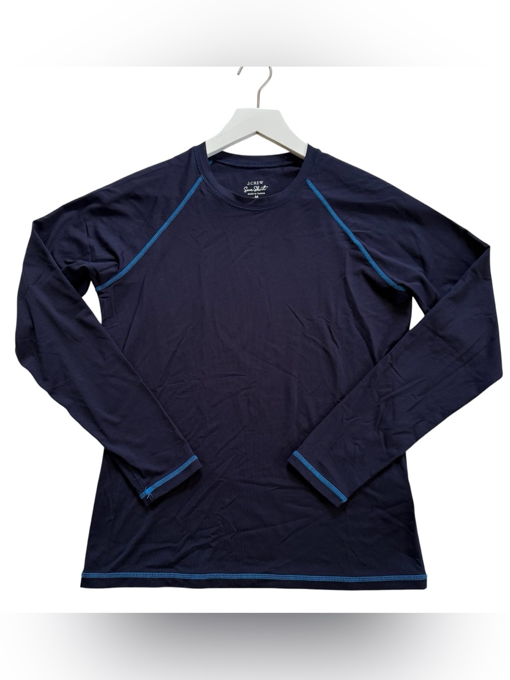J. Crew Sun Shirt Long Sleeve Outerwear Outdoor Women’s Size Medium Navy